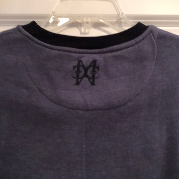 Michael Cherry Blue Skull Sweatshirt - Picture 5 of 6